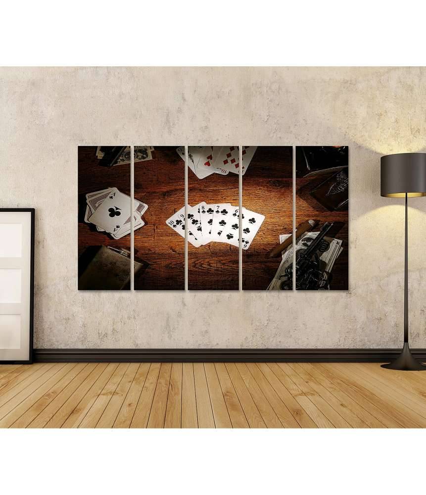 Islandburner Bild auf Leinwand Legendäres Wandbild des alten Poker-Spielers aus dem amerikanischen Westen Bis zu 55% Rabatt
