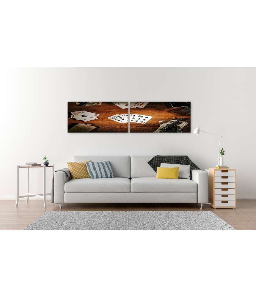 Islandburner Bild auf Leinwand Legendäres Wandbild des alten Poker-Spielers aus dem amerikanischen Westen Blitzverkäufe