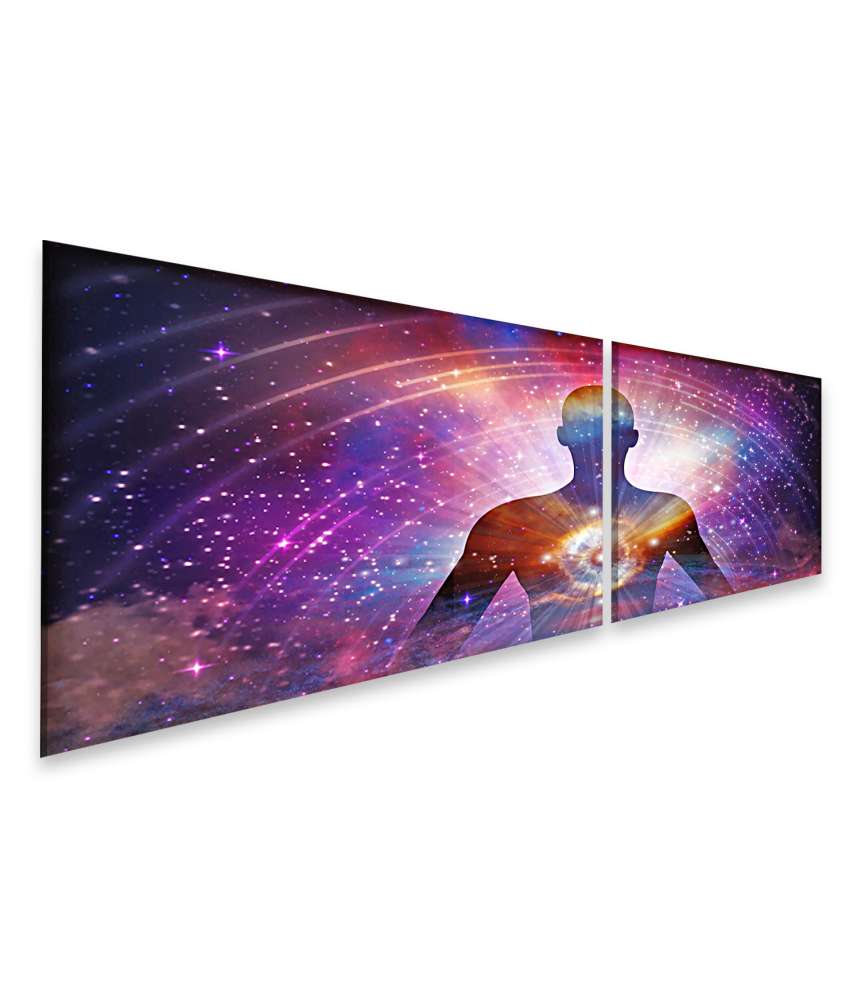 Islandburner Bild auf Leinwand Spirituelle Reise: Wandbild zur Darstellung von Astralprojektion und Seelenreise Saisonale Angebote