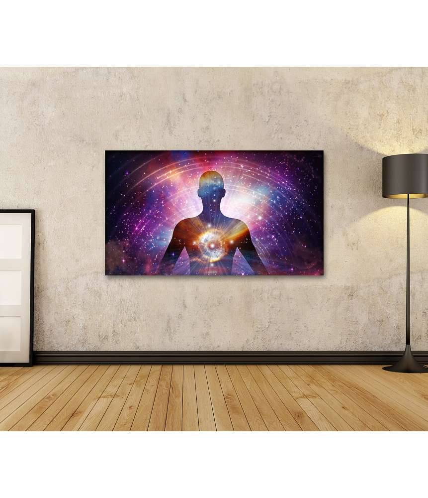 Islandburner Bild auf Leinwand Spirituelle Reise: Wandbild zur Darstellung von Astralprojektion und Seelenreise Angebote