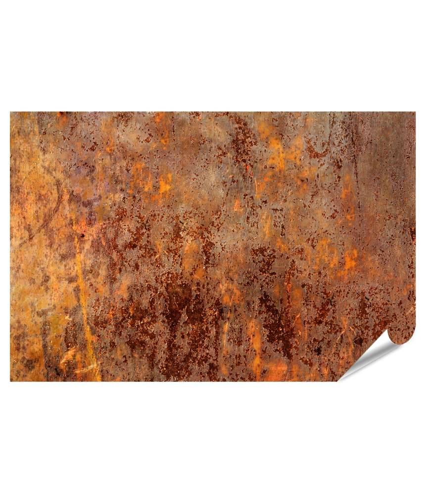 Islandburner XXL Premium Poster Luxuriöse abstrakte Kunst: Grunge- und Rost-Edition Nr 3 Lagerräumung
