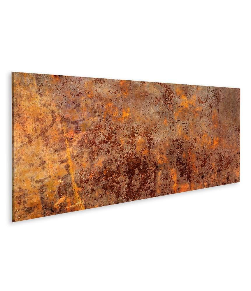 Islandburner Bild auf Leinwand Luxuriöse abstrakte Kunst: Grunge- und Rost-Edition Nr 3 Vatertagsangebot