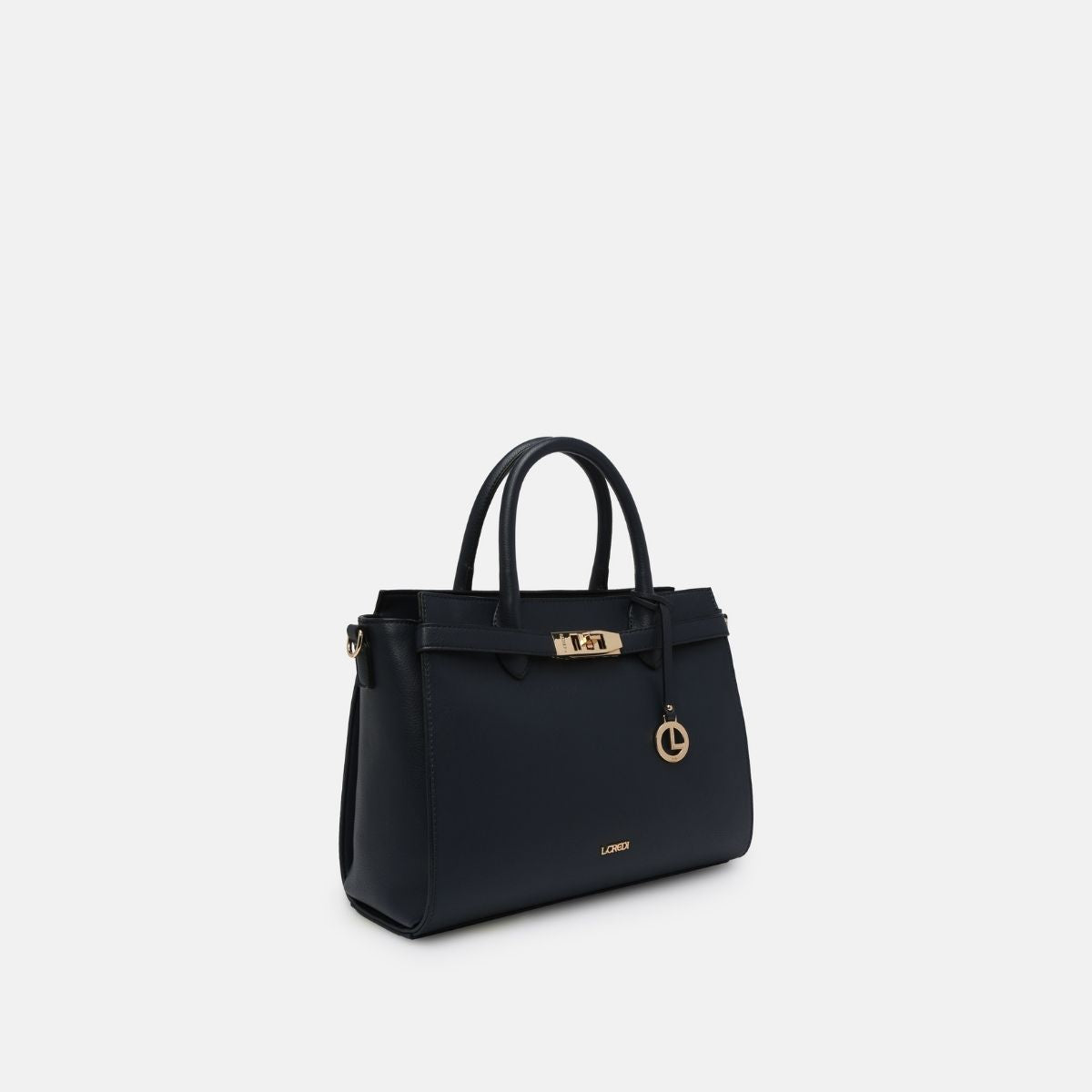 L. Credi Konstanze Henkeltasche marine Fabrikladen