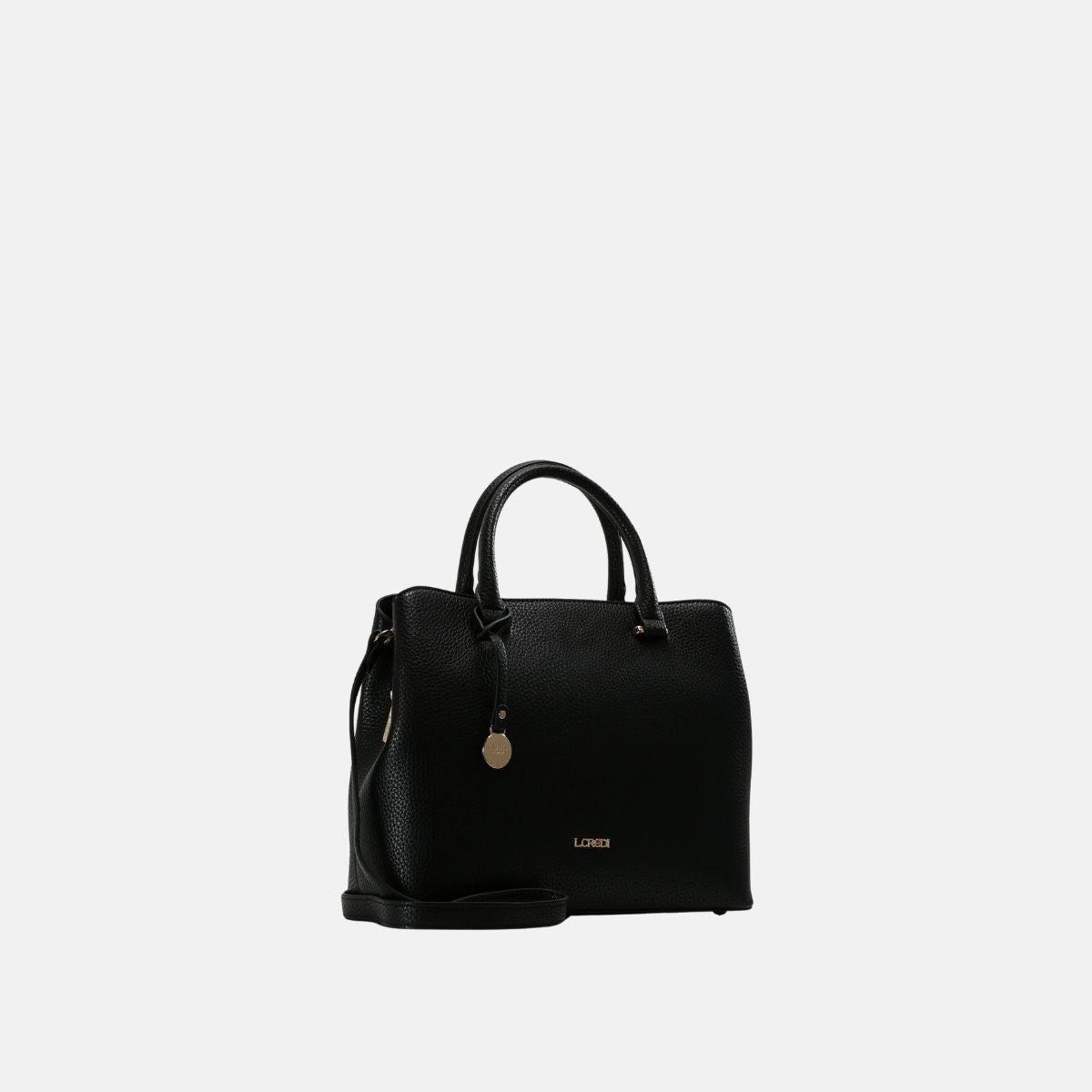 L. Credi Maxima Henkeltasche schwarz Speichern exportieren