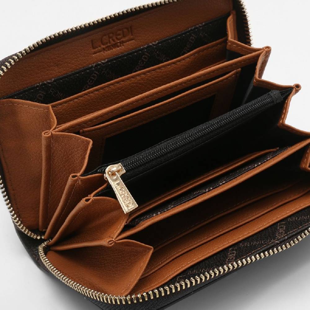 L. Credi Filiberta Portemonnaie braun Outlet