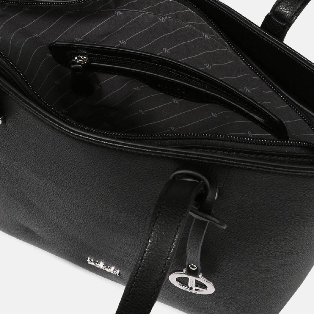 L. Credi Filippa Shopper schwarz Auslauf