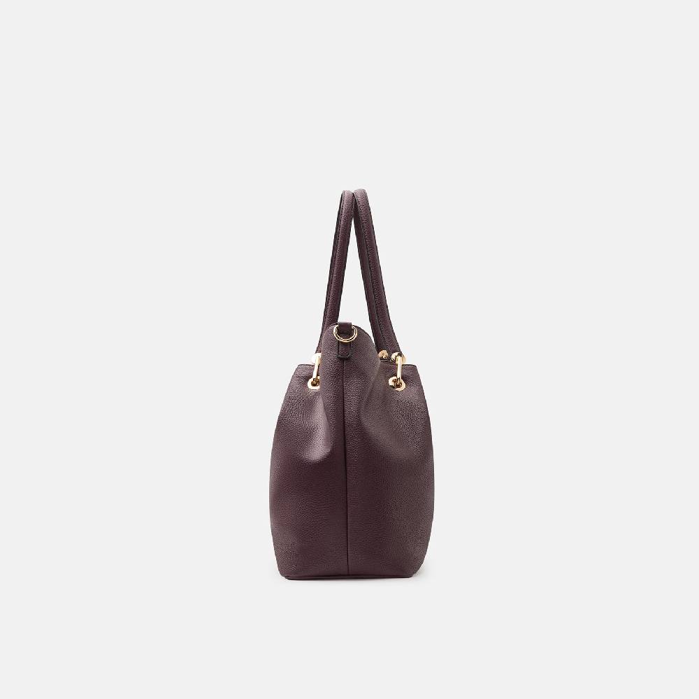 L. Credi Ebony Shopper dark plum Angebote