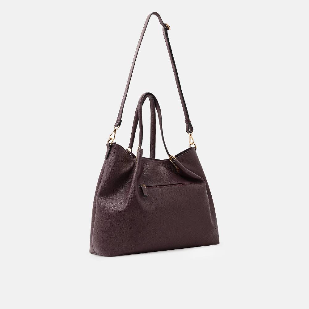 L. Credi Ebony Shopper dark plum Angebote