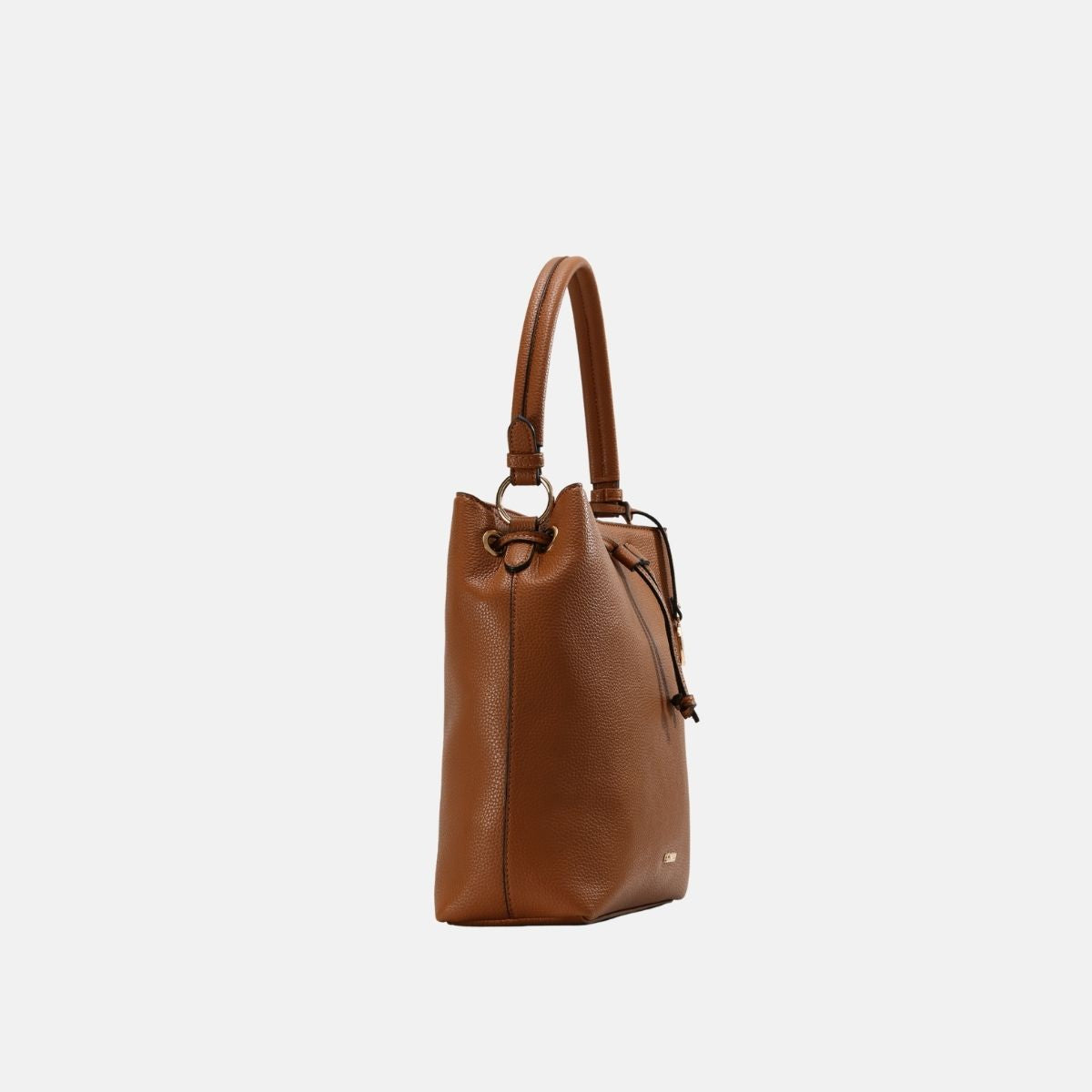L. Credi Ebony Hobo cognac Schlussverkauf