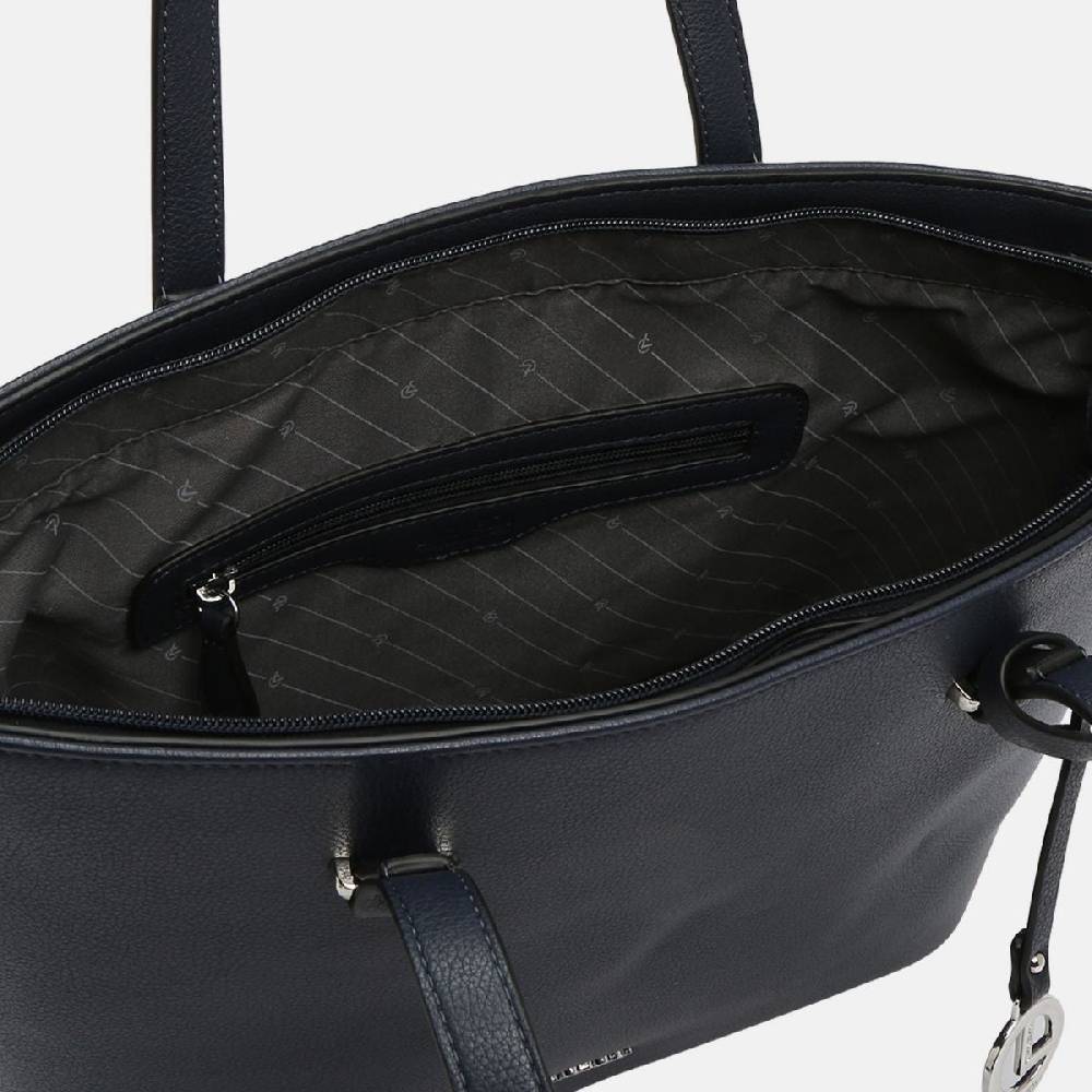 L. Credi Filippa Shopper marine Versandkostenfrei