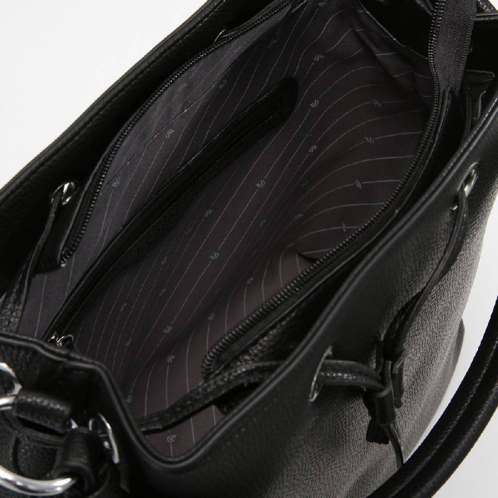L. Credi Ebony Hobo schwarz Flash Sale