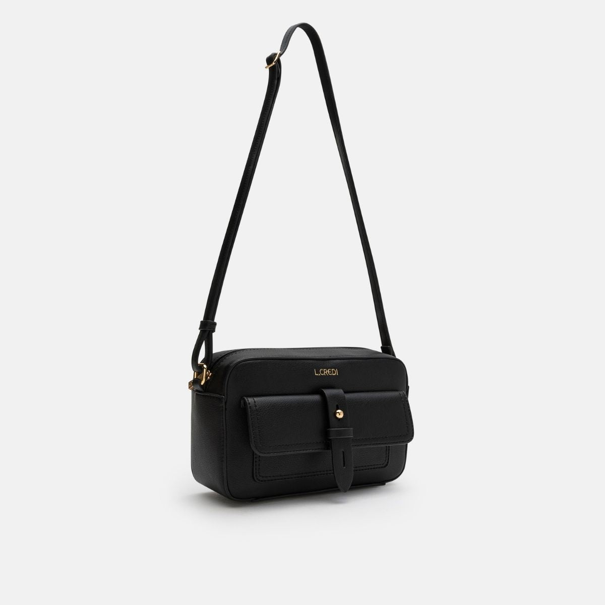 L. Credi Naemi Umhängetasche schwarz Online Outlet