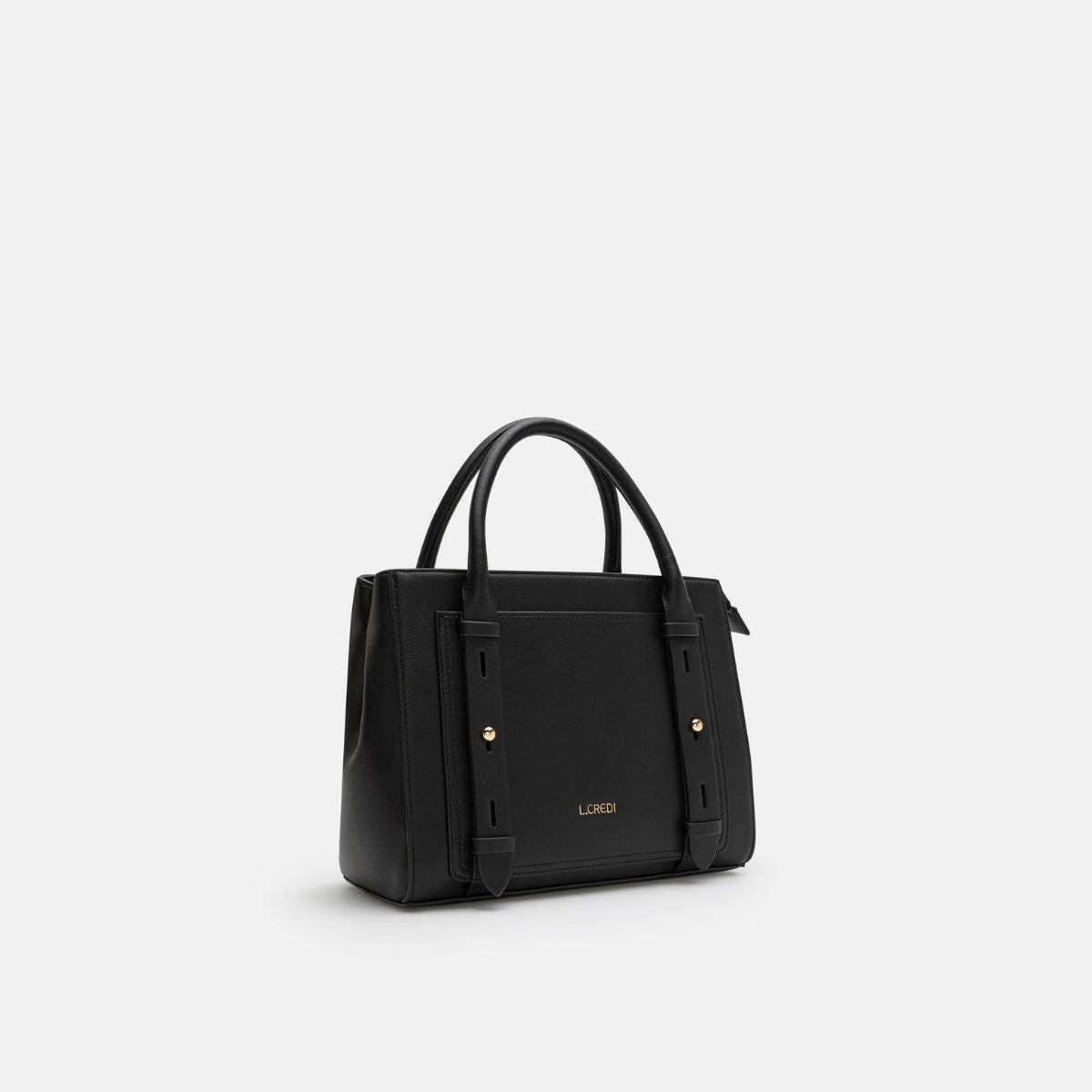 L. Credi Naemi Henkeltasche schwarz Zeitlich begrenztes Angebot