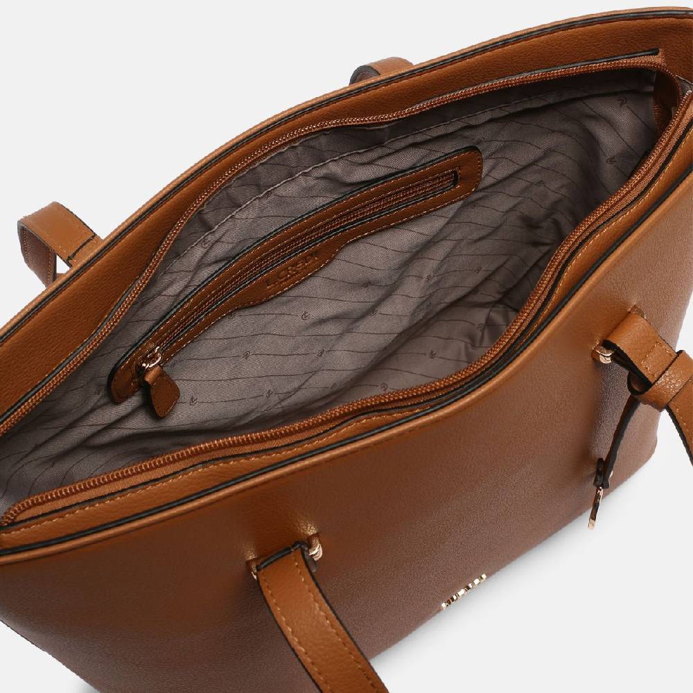 L. Credi Filippa Shopper cognac Saisonale Angebote