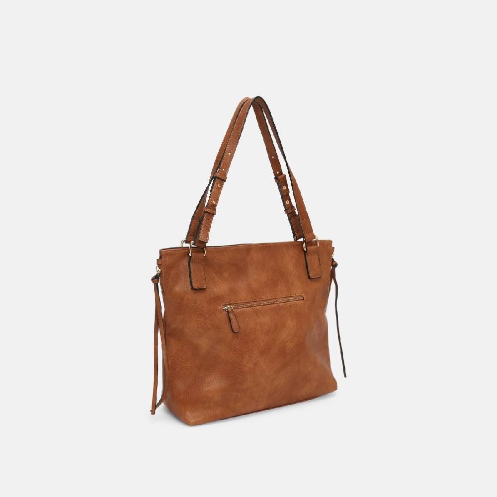 L. Credi Jana Shopper cognac Kauf eins, bekomm eins gratis