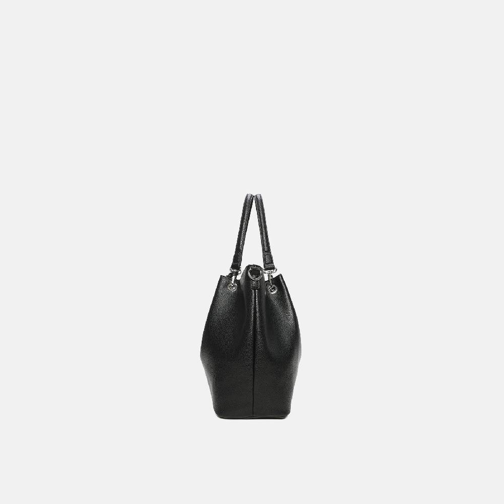 L. Credi Katja Hobo schwarz Clearance-Verkauf