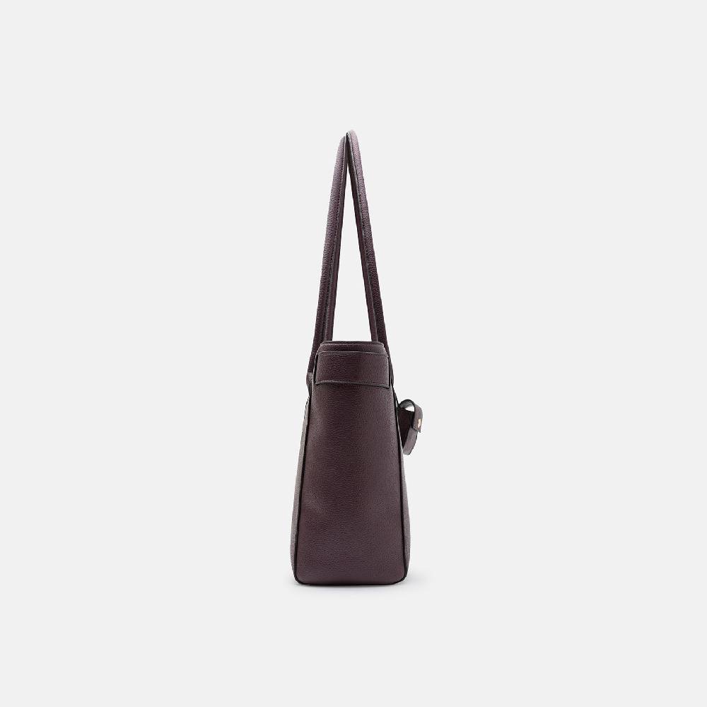 L. Credi Nadira Shopper dark plum Rabatte dieses Monats
