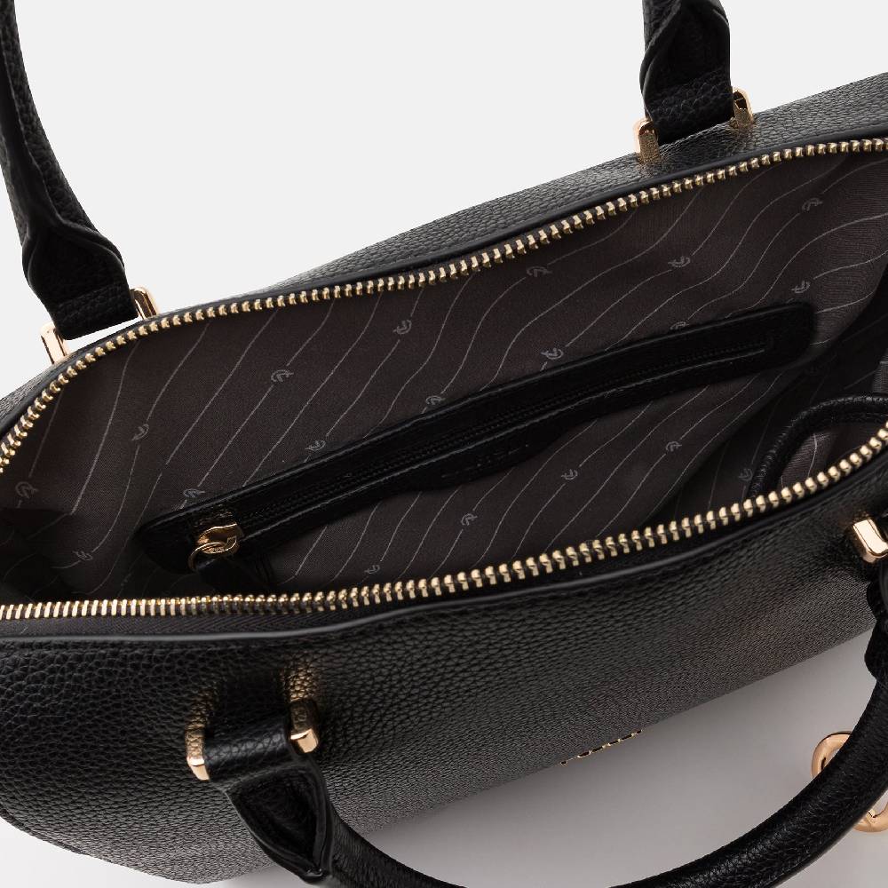 L. Credi Nura Henkeltasche schwarz Outlet