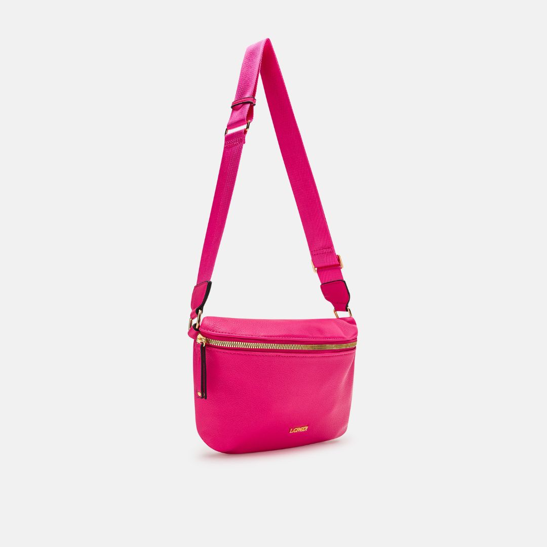 L. Credi Nilo Umhängetasche hot pink Rabatt