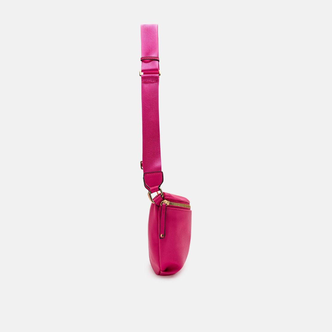 L. Credi Nilo Umhängetasche hot pink Rabatt