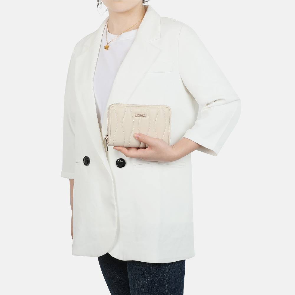 L. Credi Maren Portemonnaie Damen creme Online Shopping