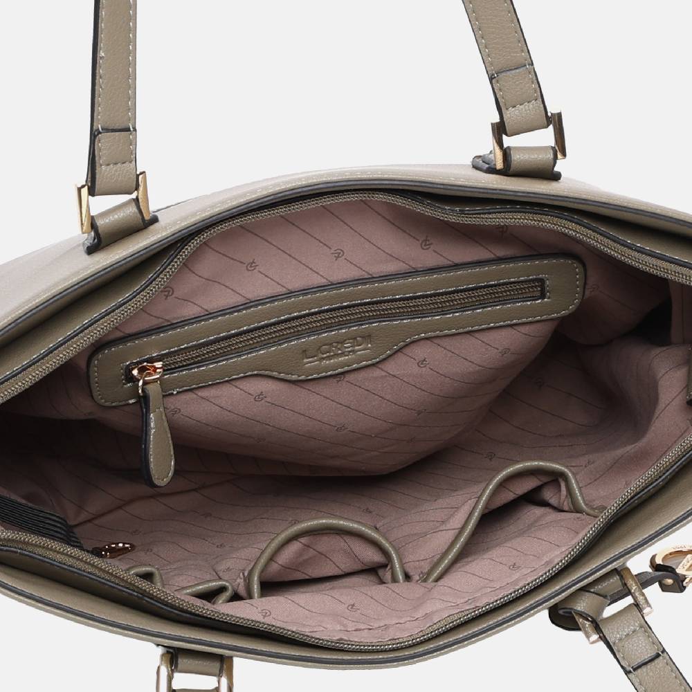 L. Credi Filippa Shopper khaki Weihnachtsangebot