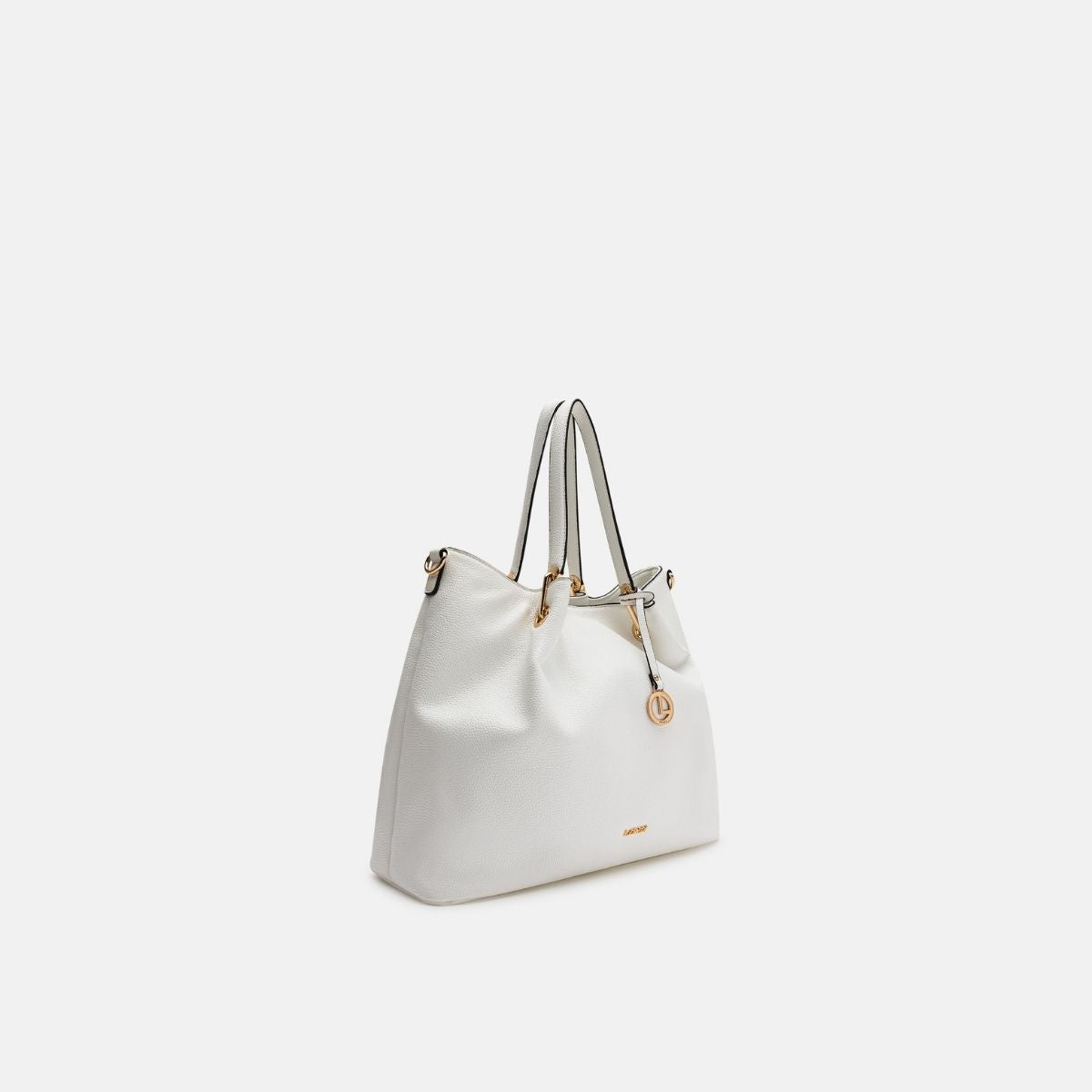 L. Credi Ebony Shopper weiss Valentinstagsangebot