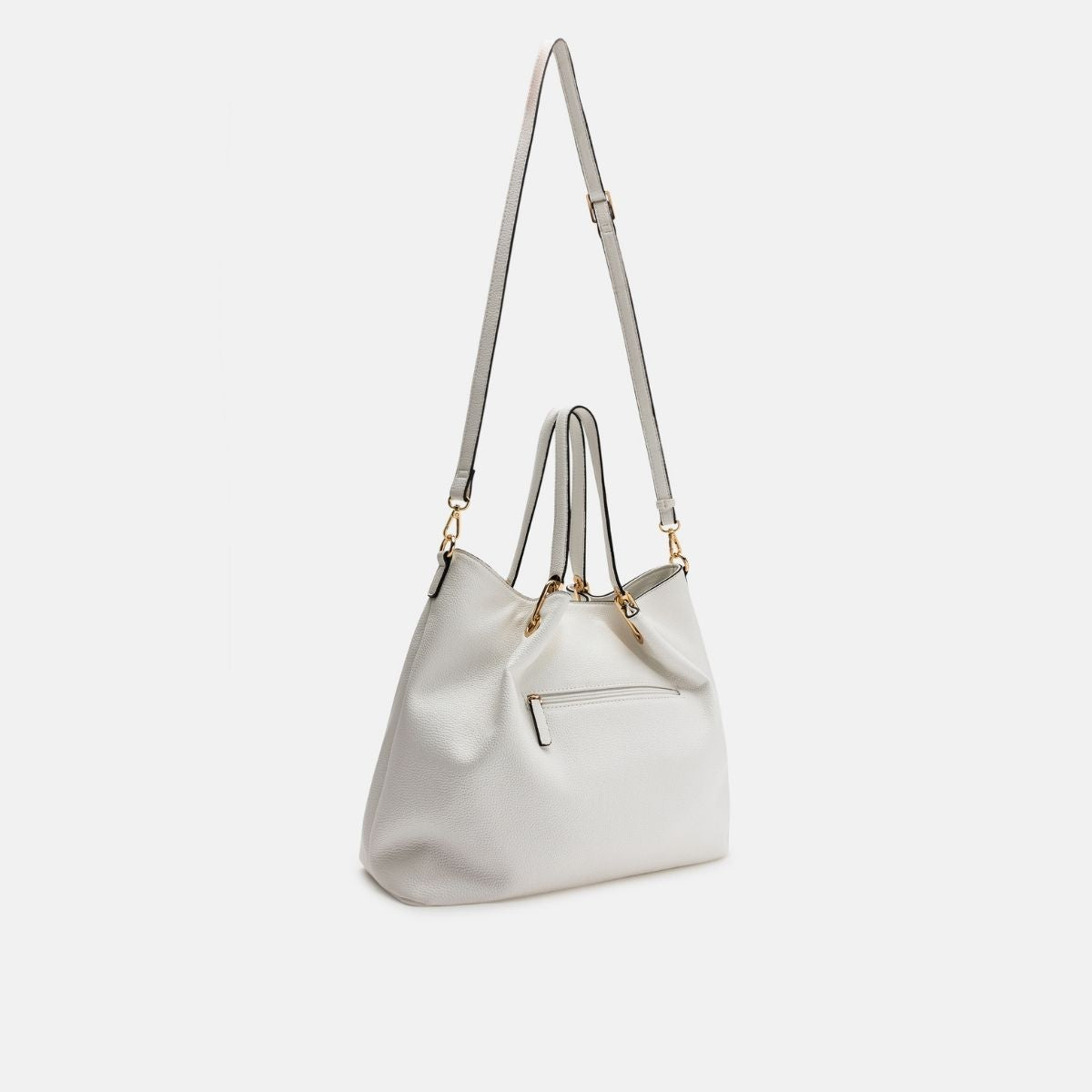 L. Credi Ebony Shopper weiss Valentinstagsangebot