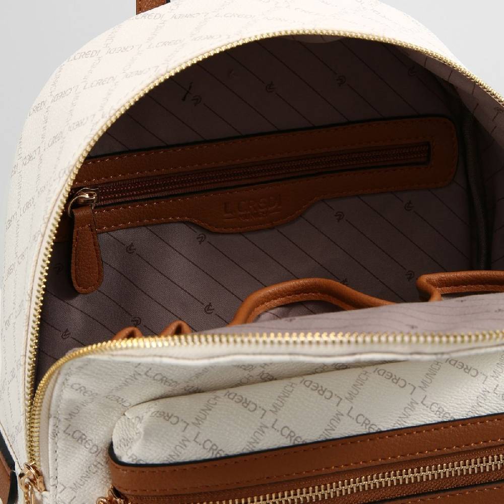 L. Credi Filiberta Rucksack weiss Blitzangebot