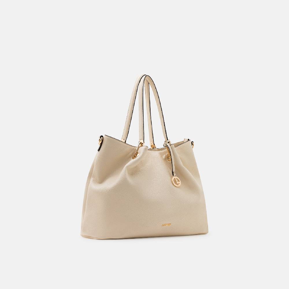 L. Credi Ebony Shopper creme Räumungsverkauf