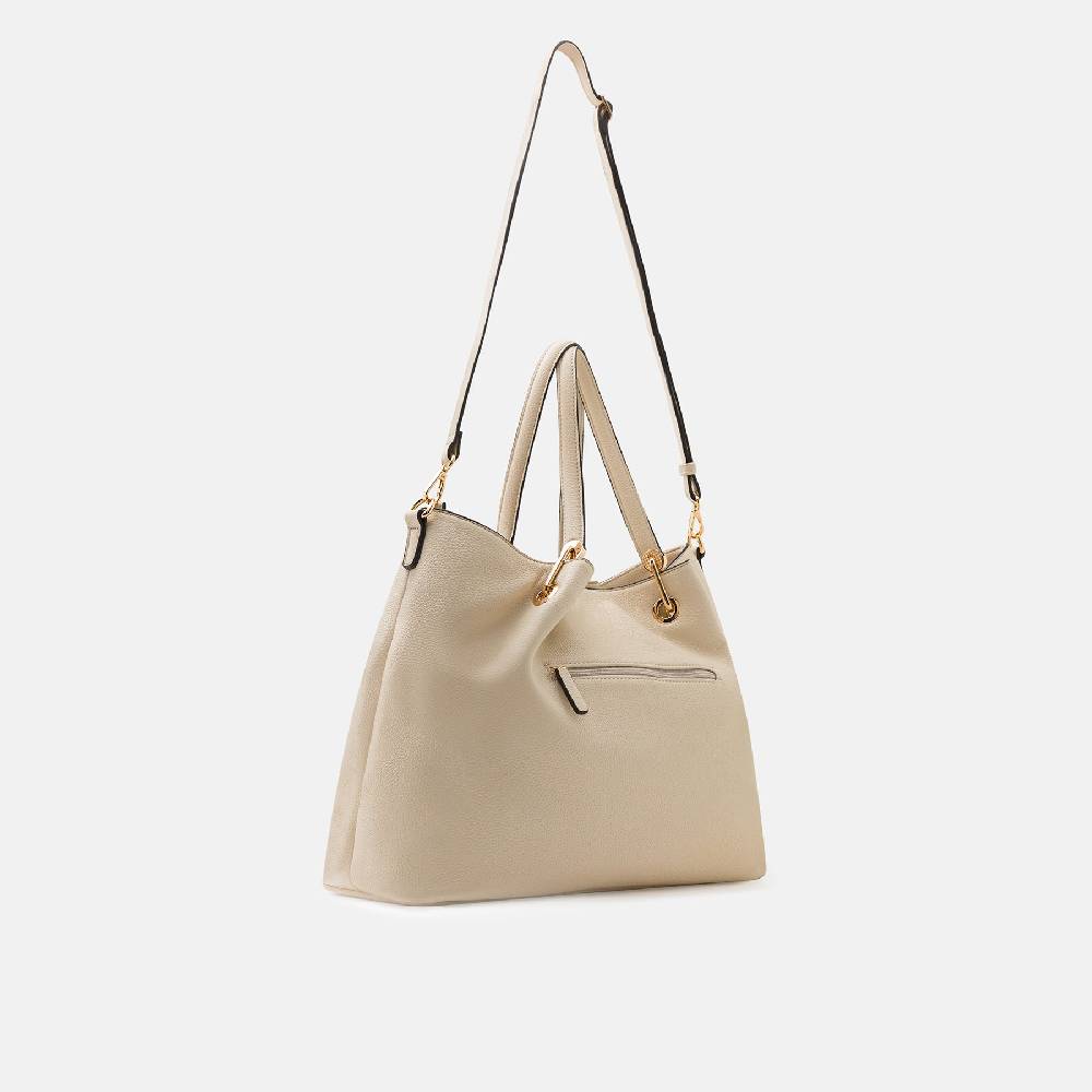L. Credi Ebony Shopper creme Räumungsverkauf