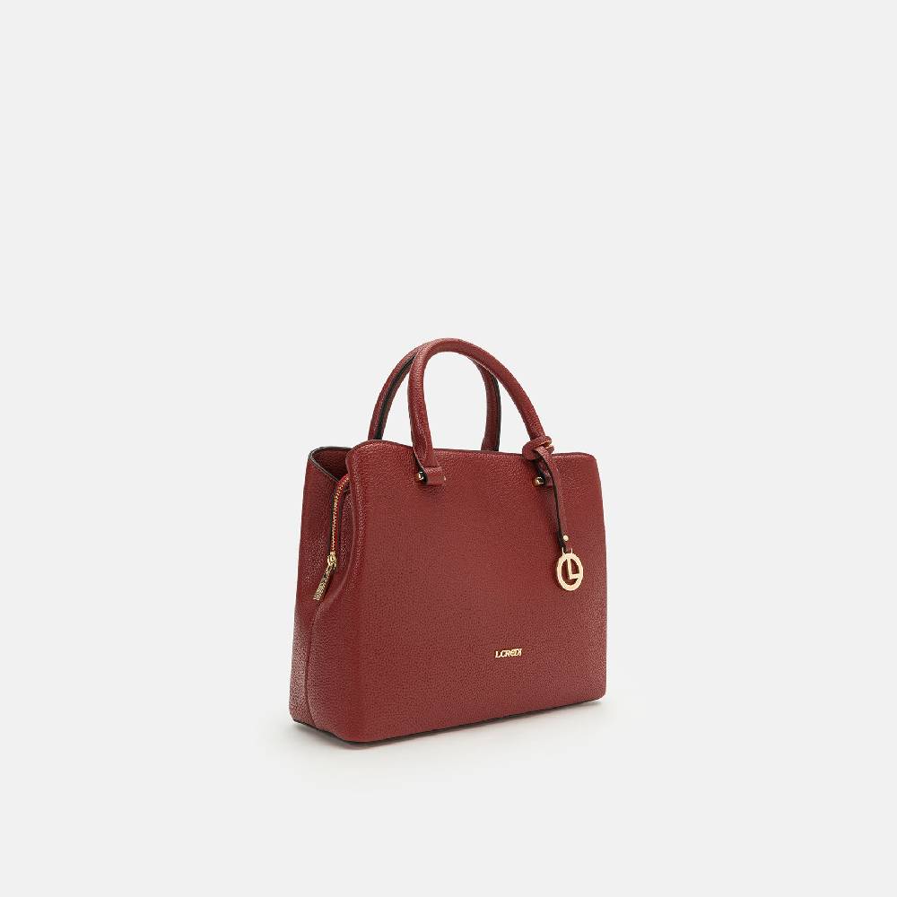 L. Credi Maxima Henkeltasche rot Tägliche Deals