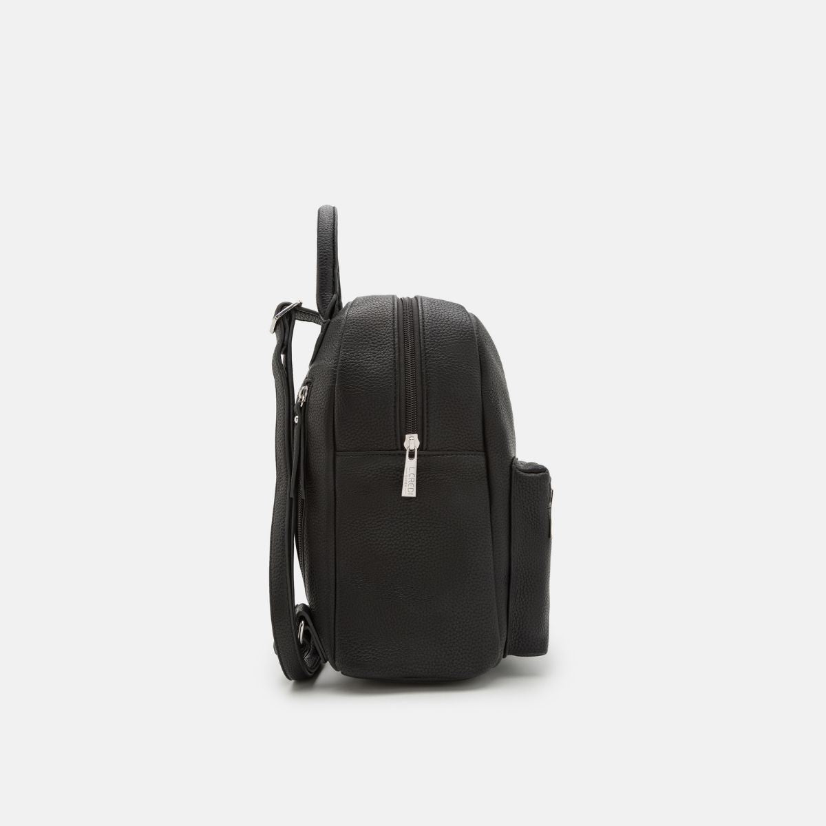 L. Credi Budapest Rucksack schwarz VIP-Rabatte