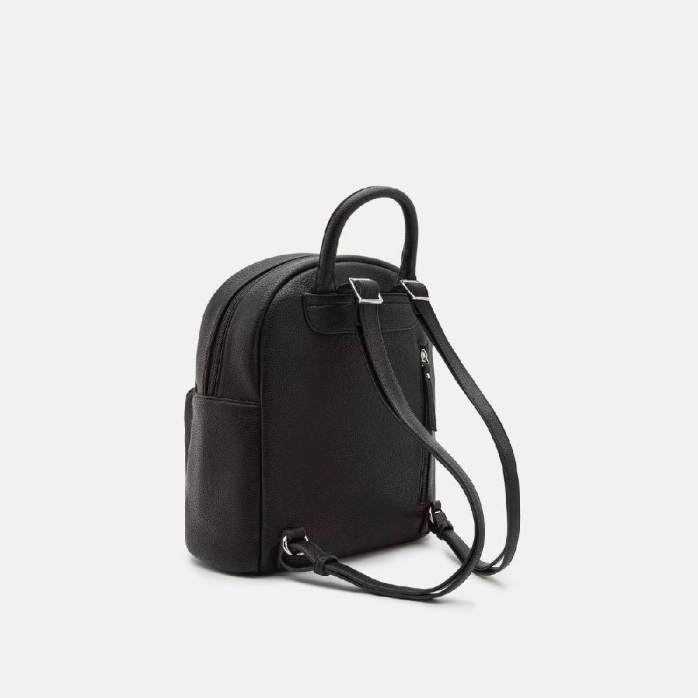 L. Credi Budapest Rucksack schwarz VIP-Rabatte