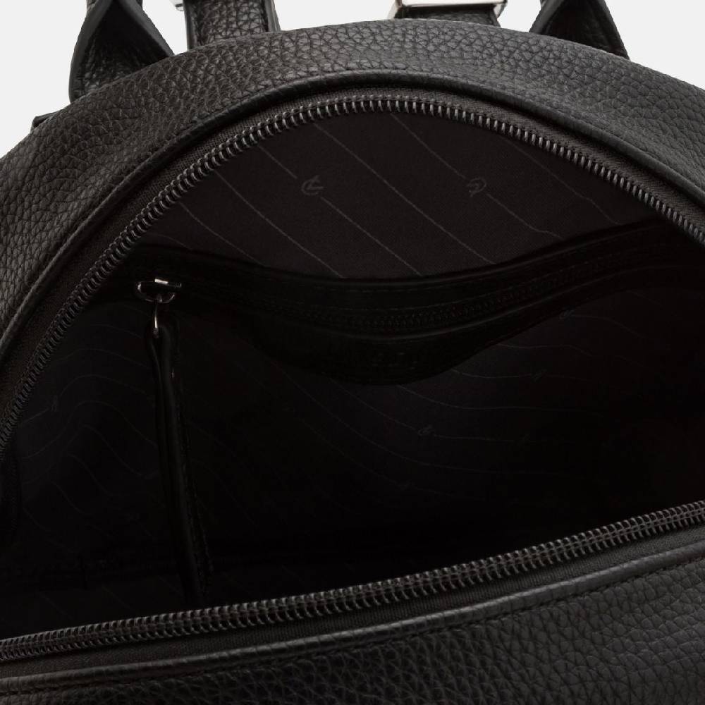 L. Credi Budapest Rucksack schwarz VIP-Rabatte