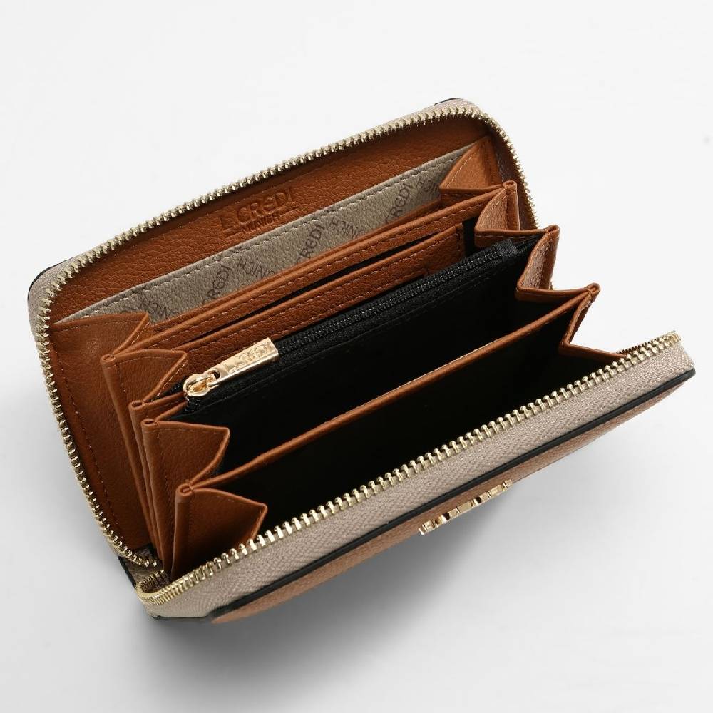 L. Credi Filiberta Portemonnaie taupe Wochenangebot
