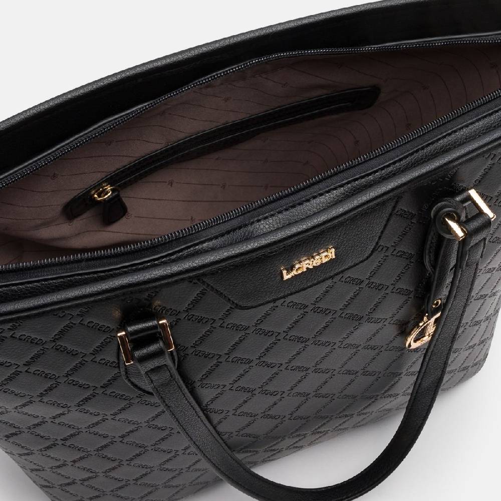 L. Credi Filiberta Shopper schwarz Letzte 3 Tage
