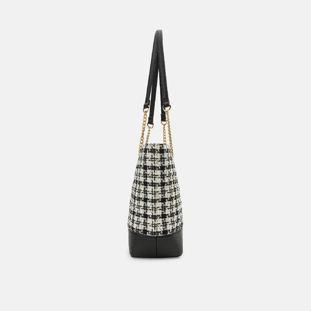 L. Credi Naissa Shopper schwarz / offwhite Bis zu 55% Rabatt