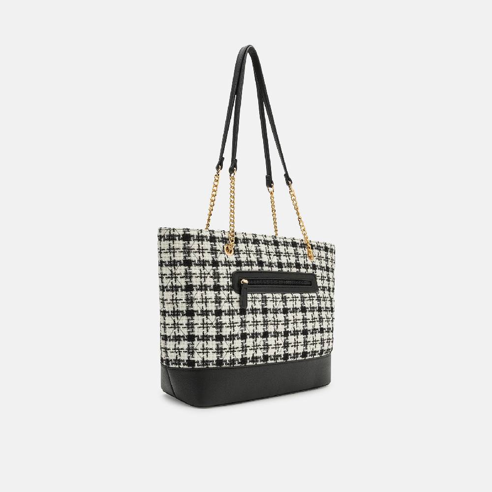 L. Credi Naissa Shopper schwarz / offwhite Bis zu 55% Rabatt