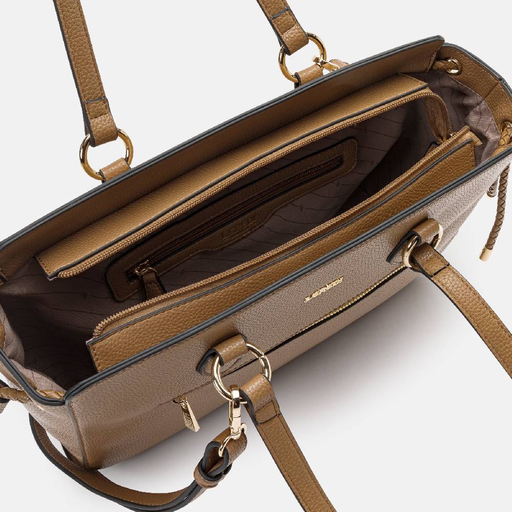 L. Credi Nova Shopper toffee Riesige Rabatte