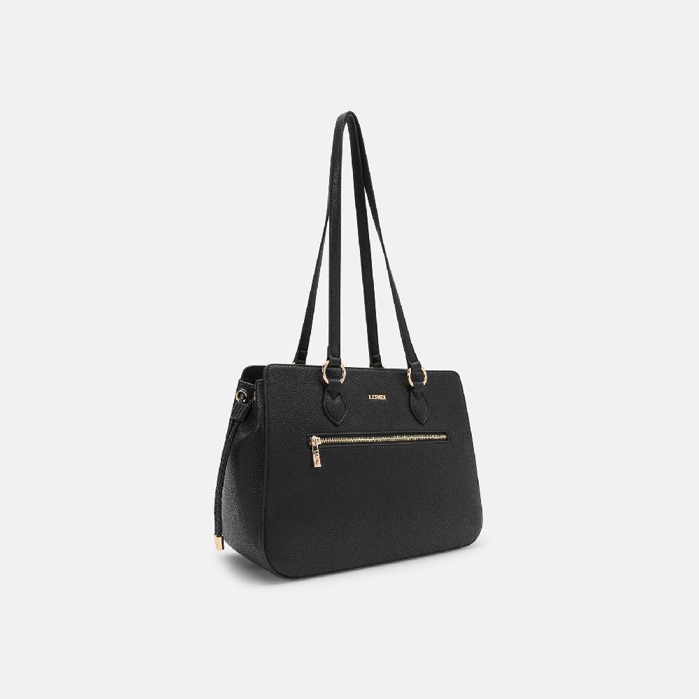 L. Credi Nova Shopper schwarz im Angebot