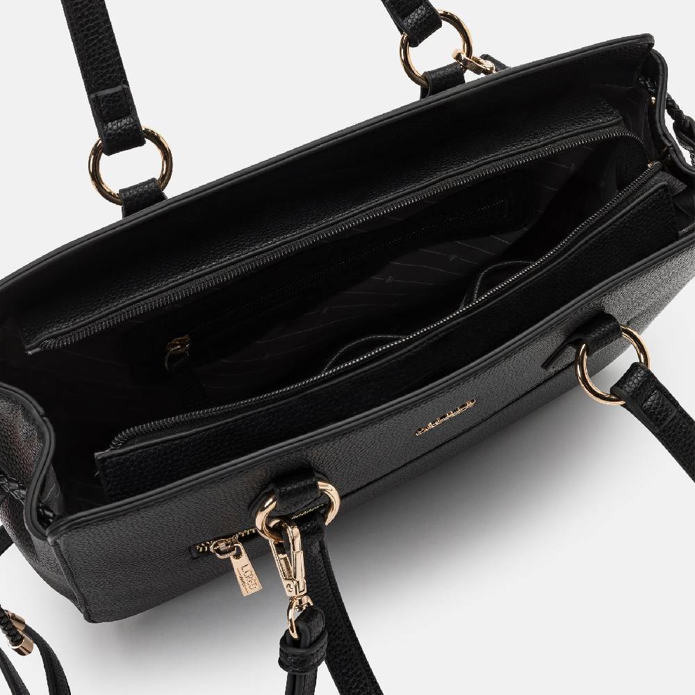 L. Credi Nova Shopper schwarz im Angebot