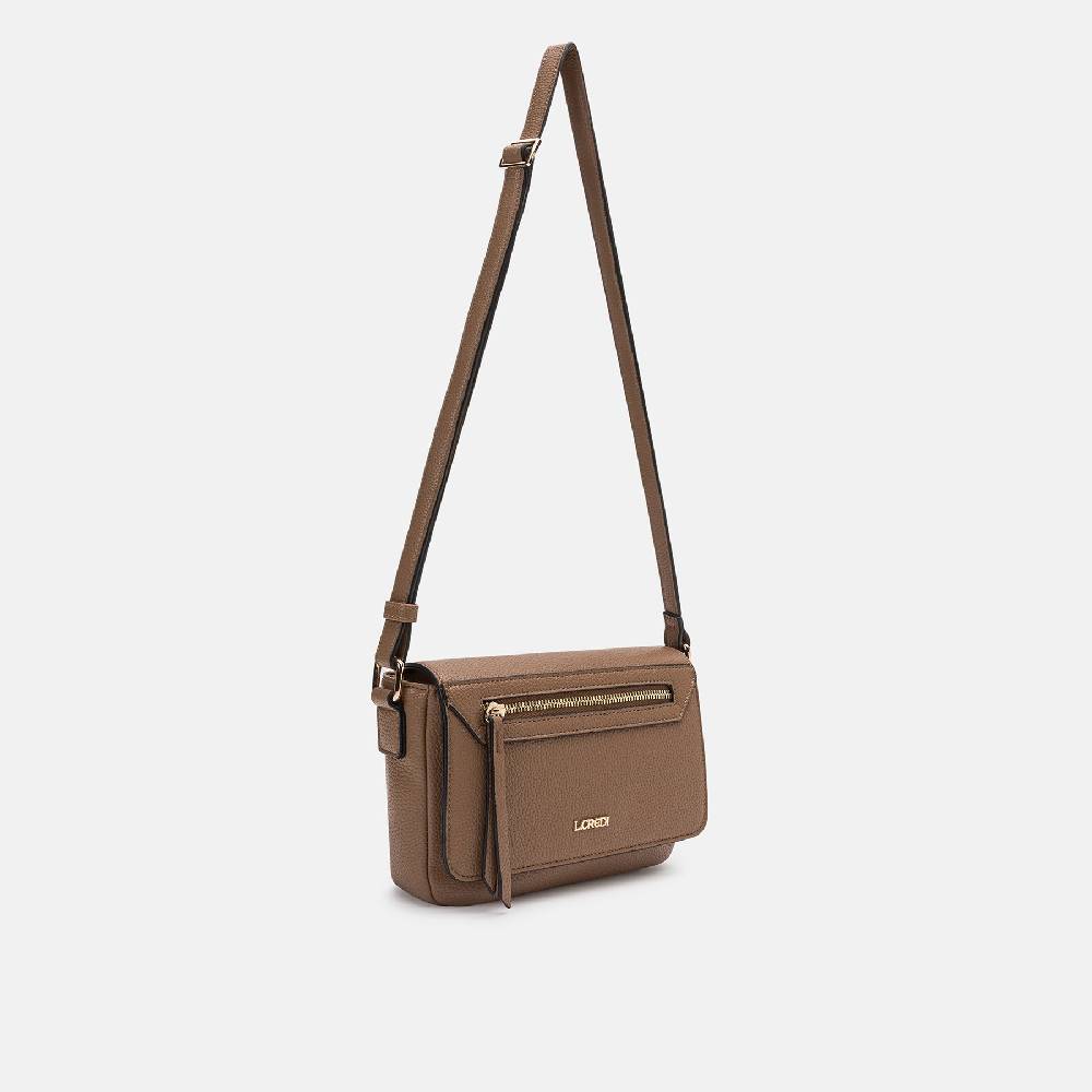L. Credi Nela Umhängetasche toffee Sonderangebot