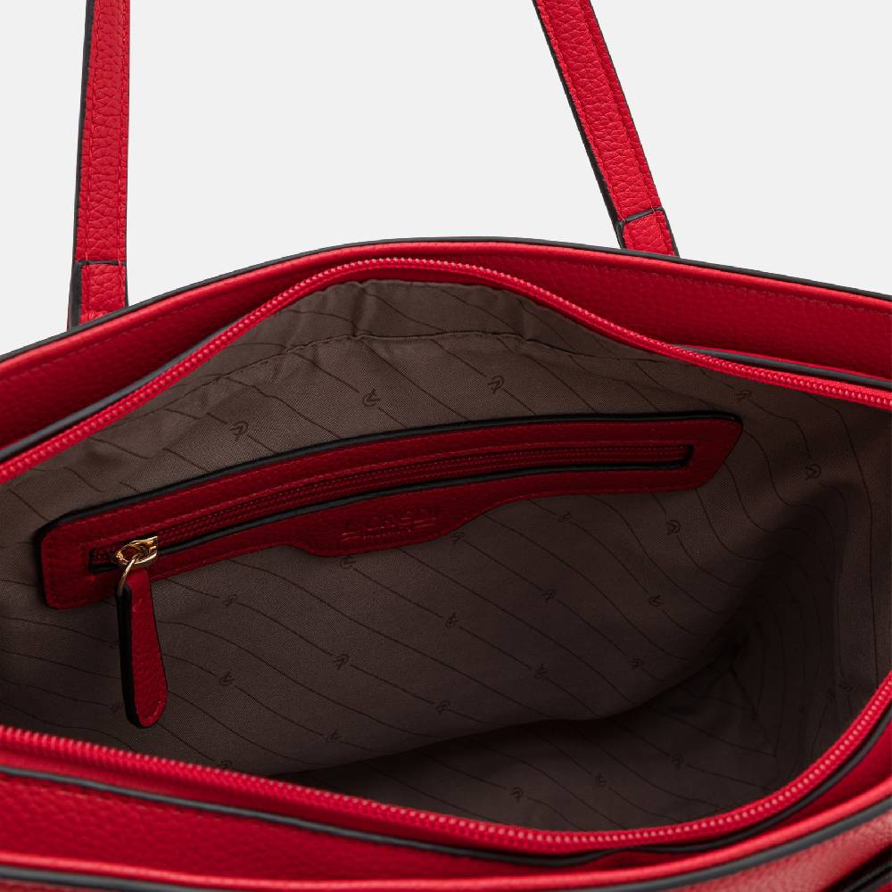 L. Credi Nediva Shopper salsa Versandkostenfrei
