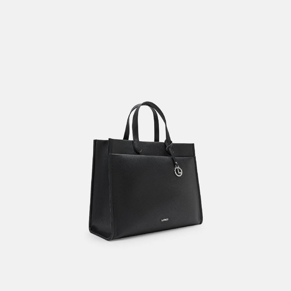L. Credi Niala Shopper schwarz Zeitlich begrenztes Angebot