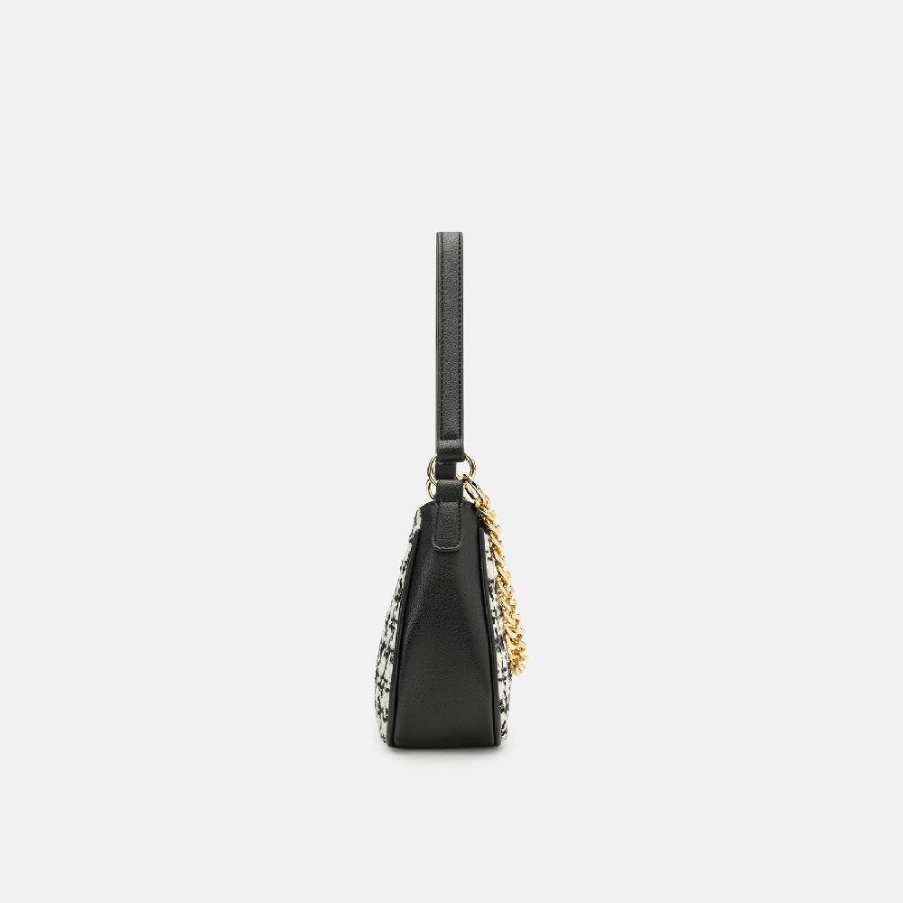 L. Credi Naissa Hobo schwarz / offwhite Blitzangebot