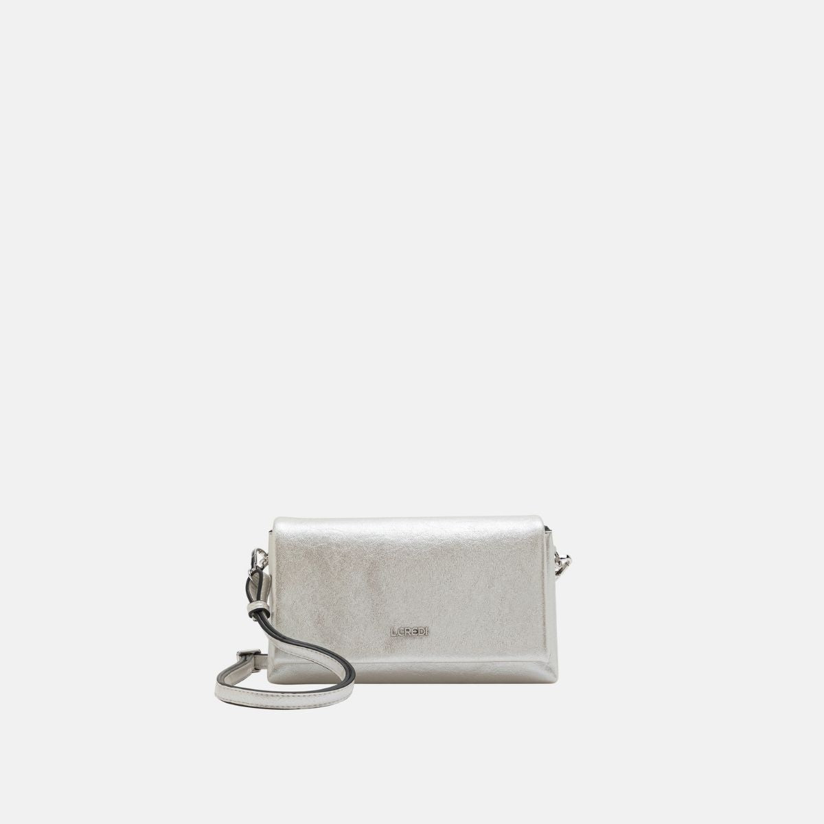 L. Credi Novia Clutch silber