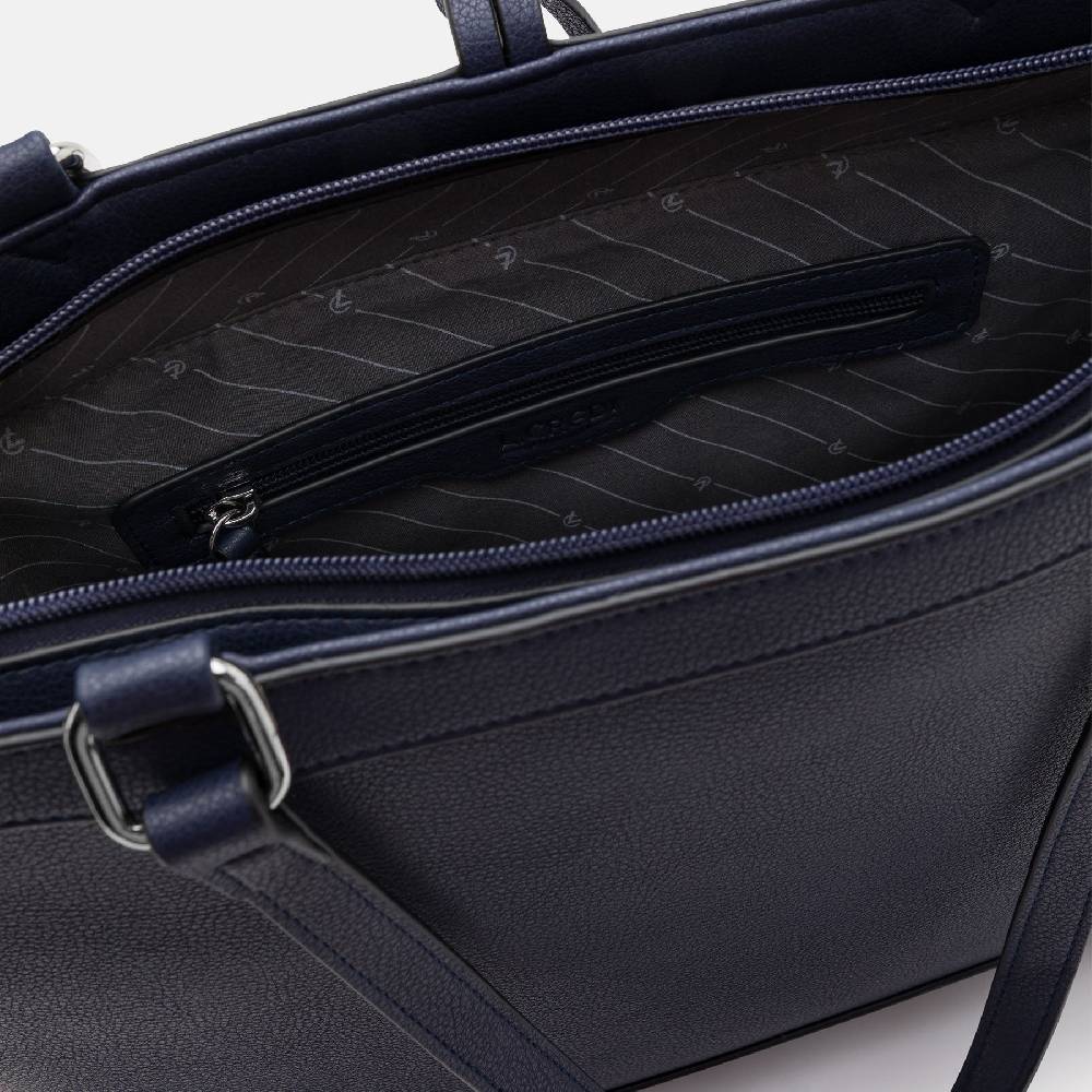 L. Credi Olga Shopper nightblue Sonderangebot der Fabrik