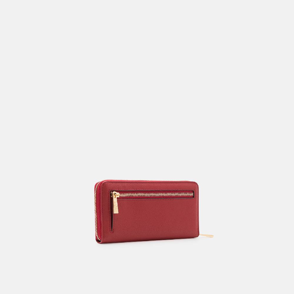 L. Credi Olga Portemonnaie dark red Nur noch ein Tag übrig