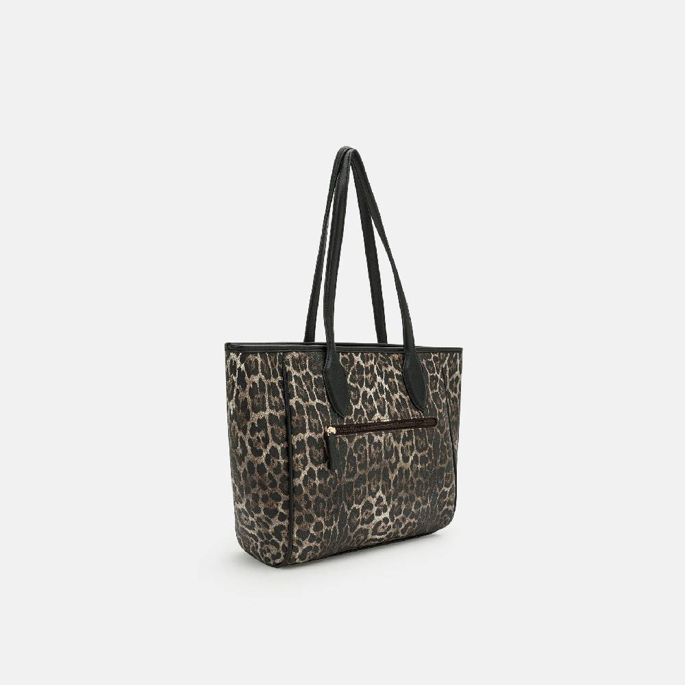 L. Credi Nane Shopper braun / mix Rabatte dieses Monats